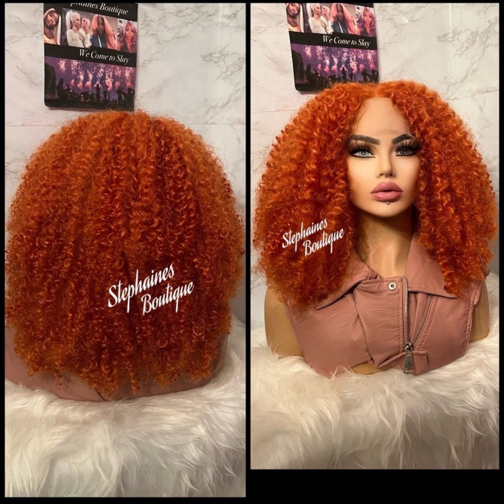 Human Hair Blended Lace Front Wig